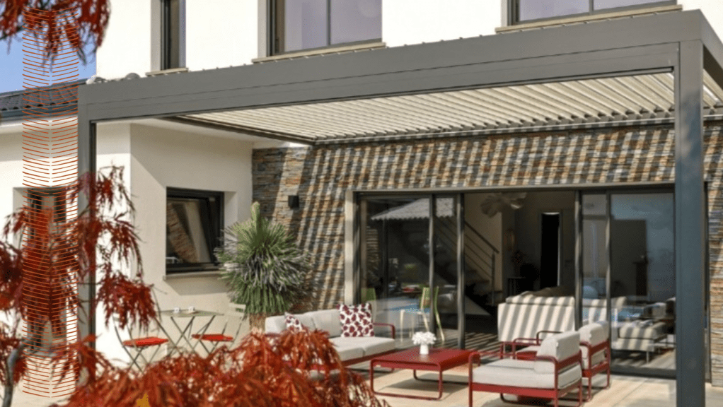 Pergola bioclimatique